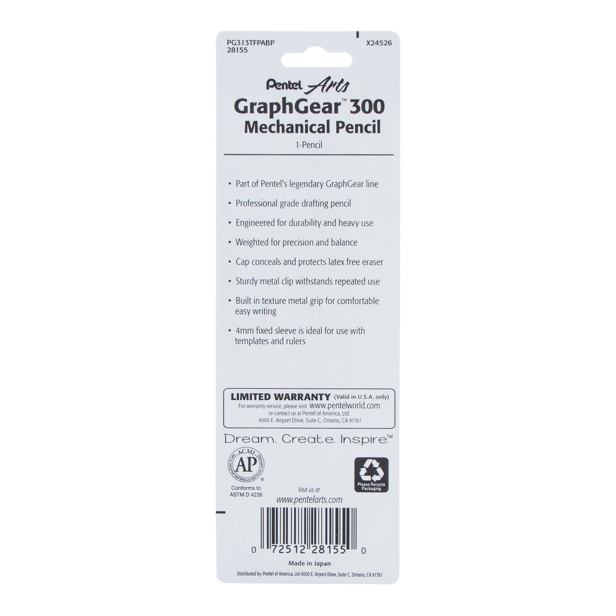 Pentel® Graph Gear™ 300 Mechanical Pencil